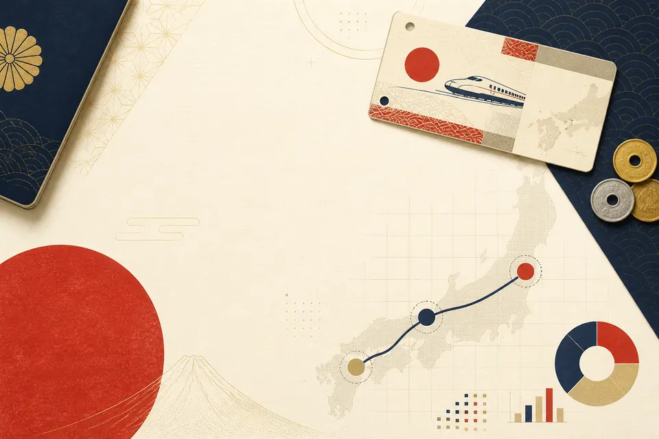 Japanese travel planning objects