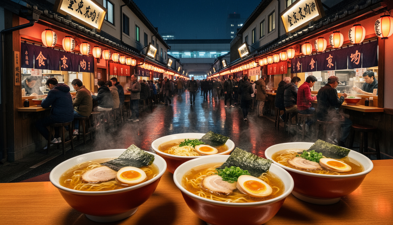 discover why ramen street at tokyo station is a must-visit destination for ramen lovers, featuring authentic flavors, diverse styles, and top-notch chefs offering an unforgettable dining experience.